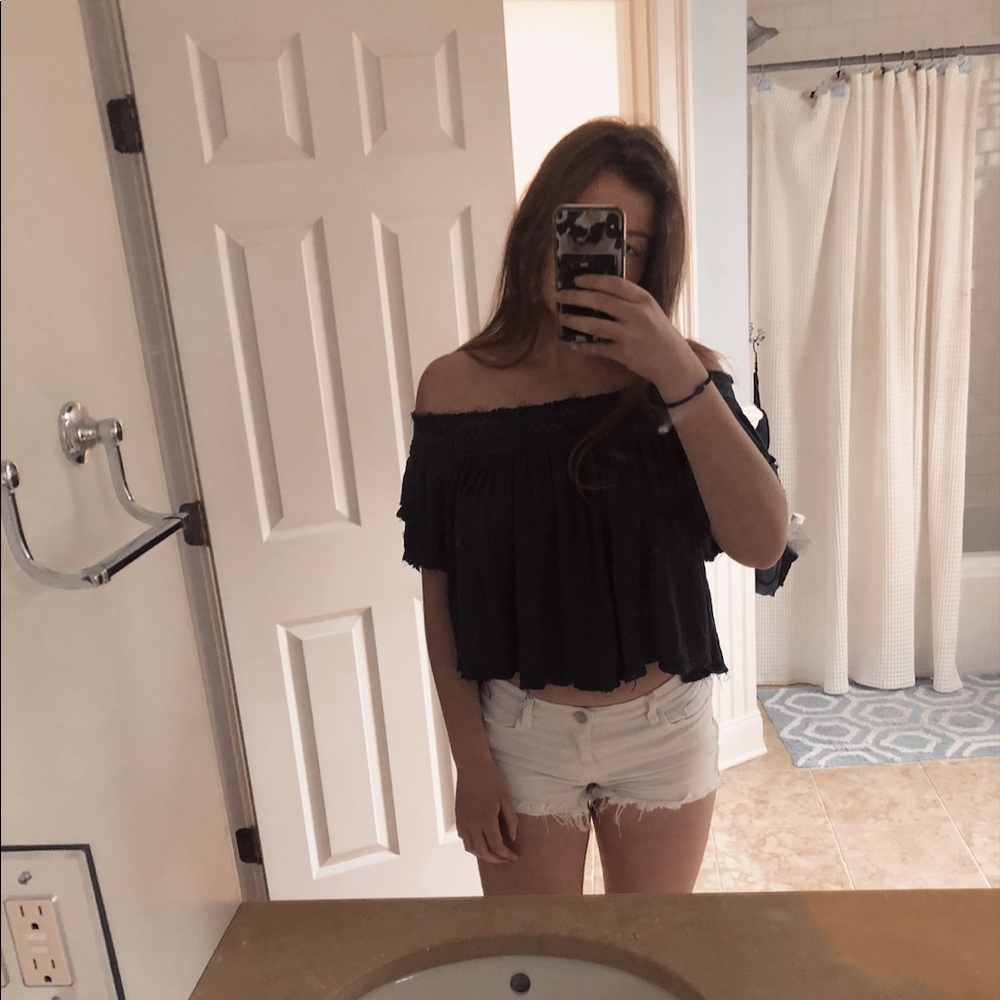 Free people off the shoulder top